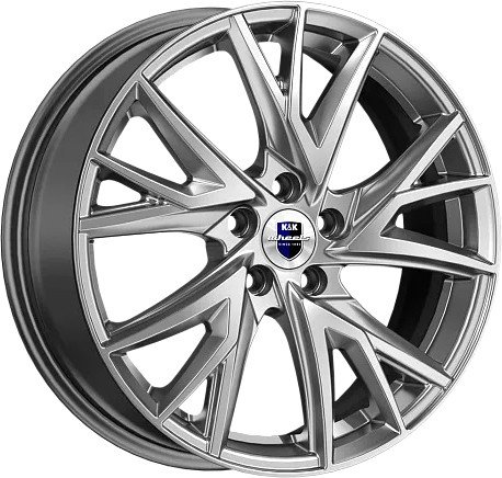 

Литые диски K&K КС1054 18x6.5" 5x108мм DIA 60.1мм ET 33мм дарк платинум