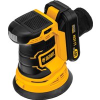 Эксцентриковая шлифмашина Denzel COS-125 (с 1-им АКБ)