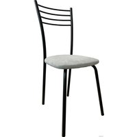 Стул Лидмаш SO-02 (черный/светло-серый)