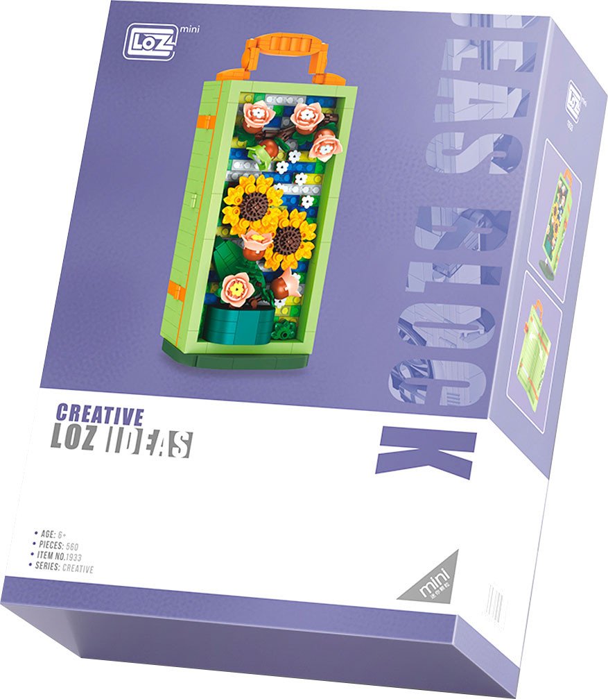 

Конструктор LOZ Органайзер для украшений: Цветы 1933