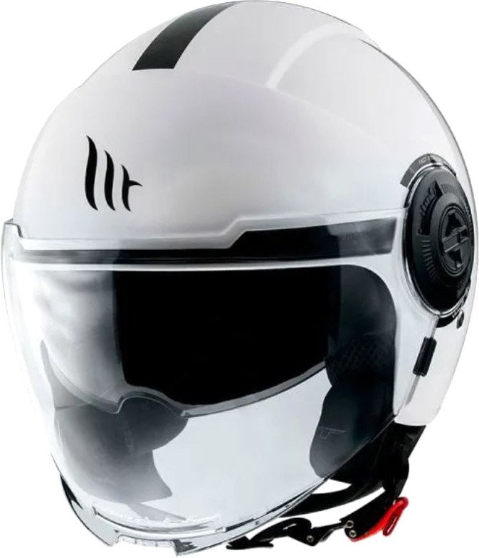 

Мотошлем MT Helmets Viale SV Solid A0 (XS, белый перламутр)