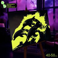 Картина по номерам Молли Дельфины в море 40x50 FHR0570