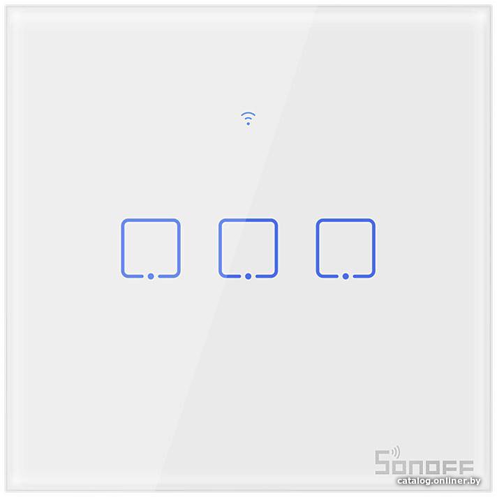 Умный выключатель Sonoff TX Series T0EU3C