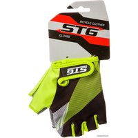 Перчатки STG Х87911 XL (черный/салатовый)