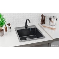 Кухонная мойка Ulgran U-406 (ультра-черный)