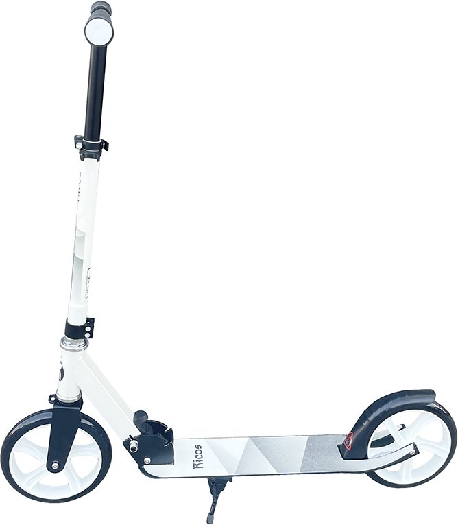 

Двухколесный подростковый самокат Ricos Impulse 200H (белый)