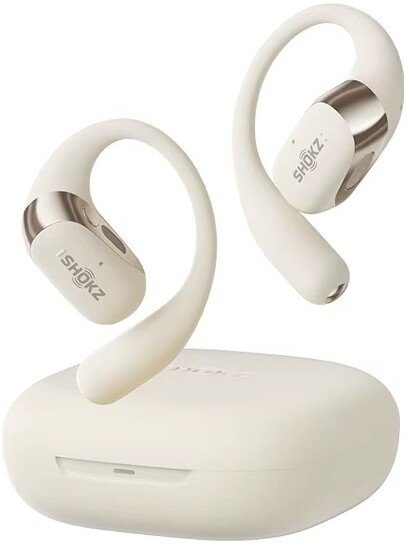 Наушники Shokz OpenFit 2+ (бежевый)