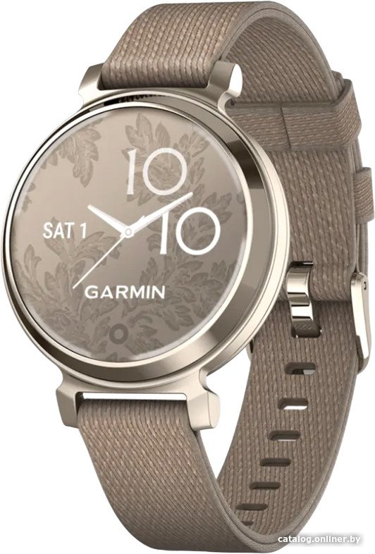 Умные часы Garmin Lily 2 Classic (кремовое золото/кофе)