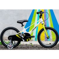 Детский велосипед Lenjoy Sports Shadow 16 (белый/желтый)