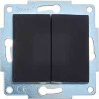 Выключатель Lezard Asti 7081-4288-101 (черный бархат)