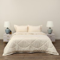 Семейный комплект постельного белья Sofi De MarkO Федерико 7Е Кт-Фд-7Е-кр (кремовый)