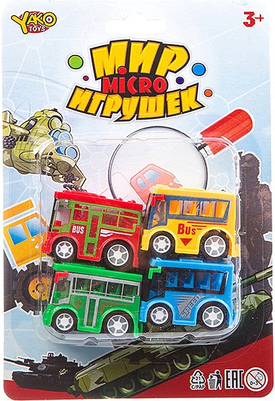 

Набор Yako Toys Автобусы В93775