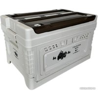 Органайзер для хранения Happy Home складной со столиком и модулем HH-028 40 л (белый)