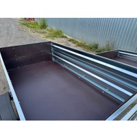 Одноосный прицеп AvtoS A25M1B (2500x1300x300, R13, ресс. AL-KO)