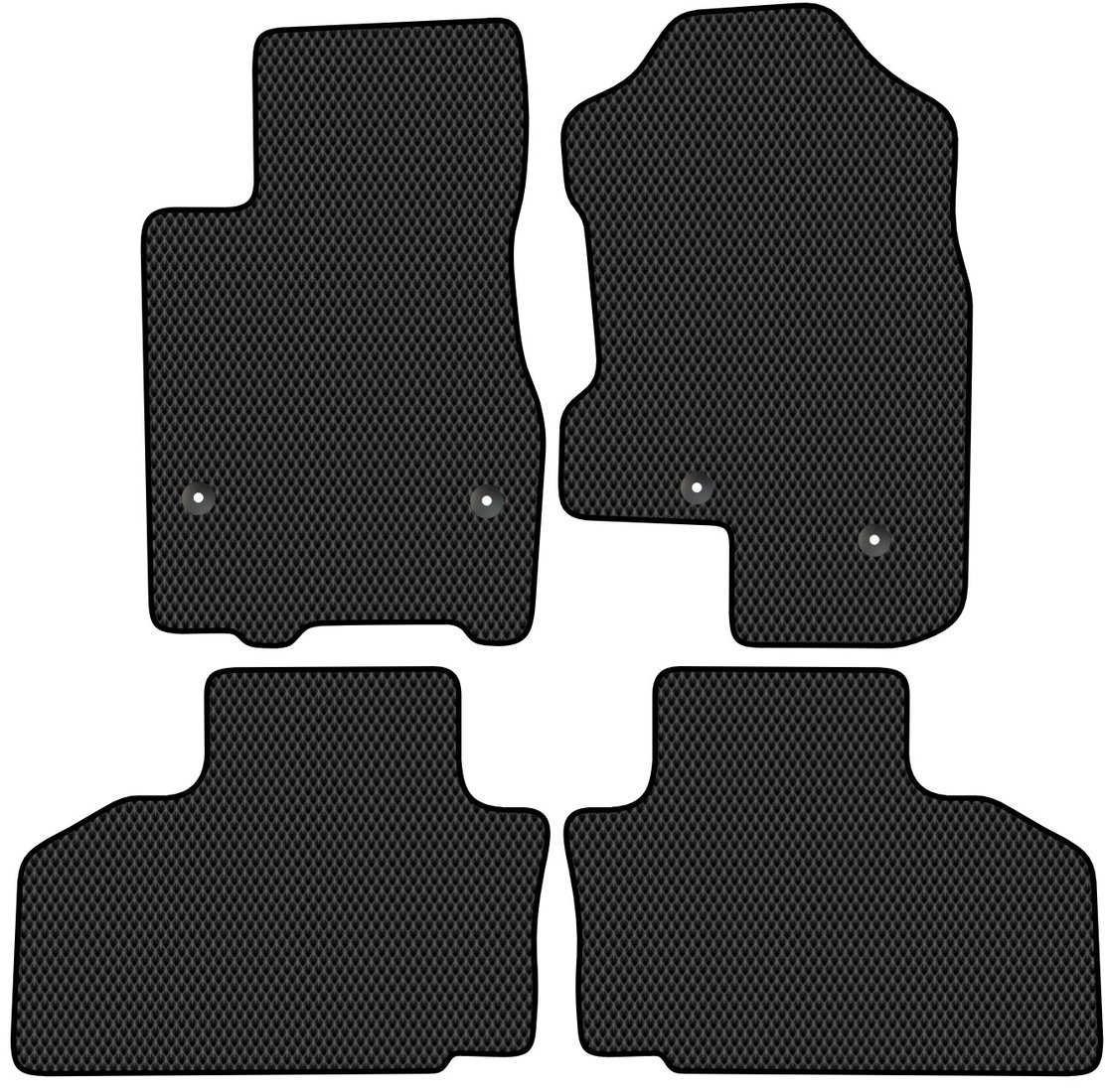 

Комплект ковриков для авто Alicosta Haval H6 (suv) 2014 - Н.В. (черный, ромб)