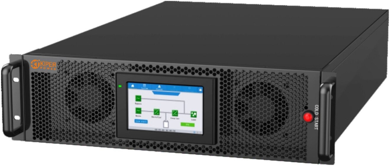 

Источник бесперебойного питания Kiper Power Online 3P 40K RM Gen5 (40KVA/40KW)