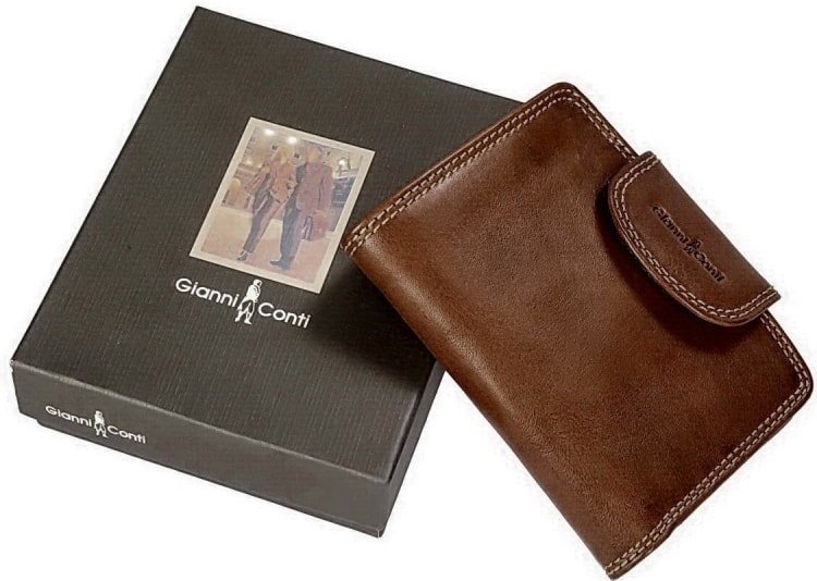 

Кошелек Gianni Conti Vachetta Exclusive 918035 (темно-коричневый)