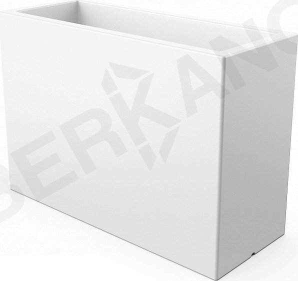 

Кашпо Berkano Cubric 100*70 DB (белый)