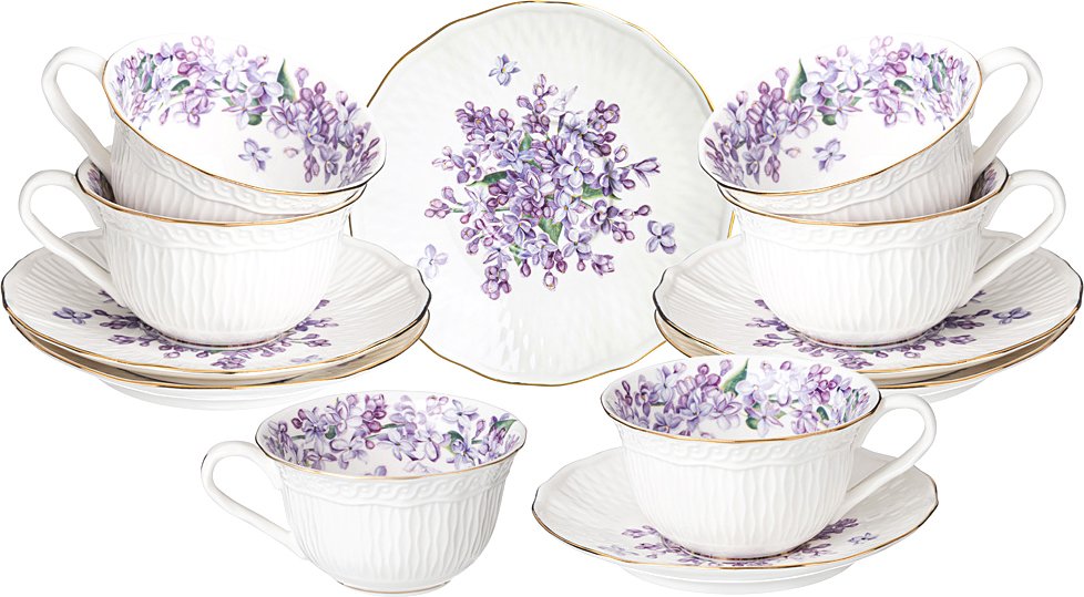 

Столовый сервиз Lefard Lilac 760-756