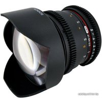 Объектив Samyang 14mm T3.1 ED AS IF UMC VDSLR для Canon EF