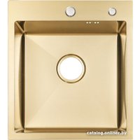 Кухонная мойка ARFEKA ECO AR 450*500 GOLD PVD NANO