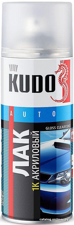 Автомобильный лак Kudo Акриловый 1К KU9010 520мл