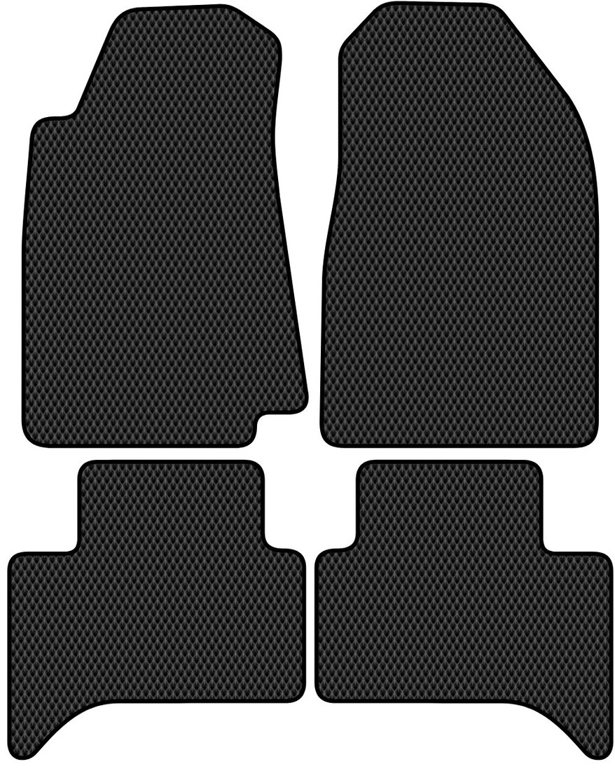 

Комплект ковриков для авто Alicosta Chevrolet TrailBlazer II (suv / GM800) 2012 - 2015 (черный, ромб)