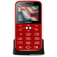 Кнопочный телефон TeXet TM-B228 (красный)