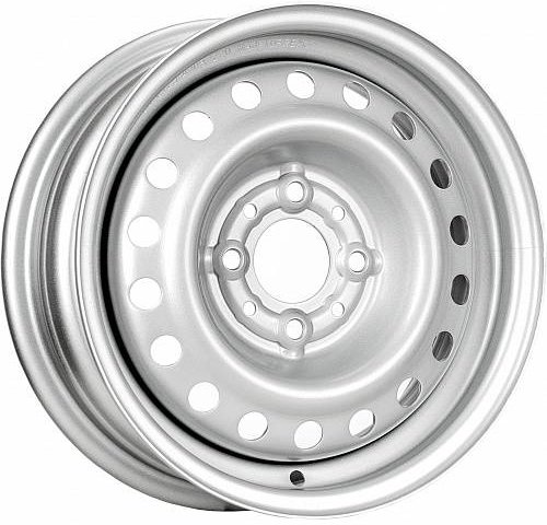 

Штампованные диски TREBL 7405T 15x5.5" 4x100мм DIA 54.1мм ET 51мм Silver