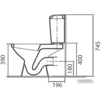 Унитаз напольный Colombo Вектор Плюс S16992500