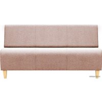 Диван Brioli РудиД трехместный (рогожка, J11 розовый)