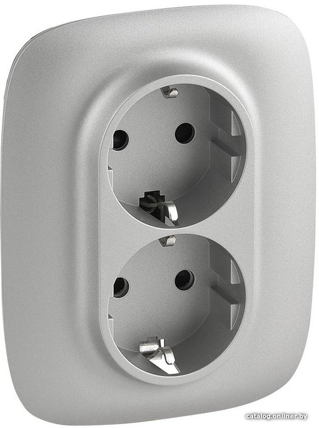 Розетка Legrand Valena Allure 753926 (алюминий)