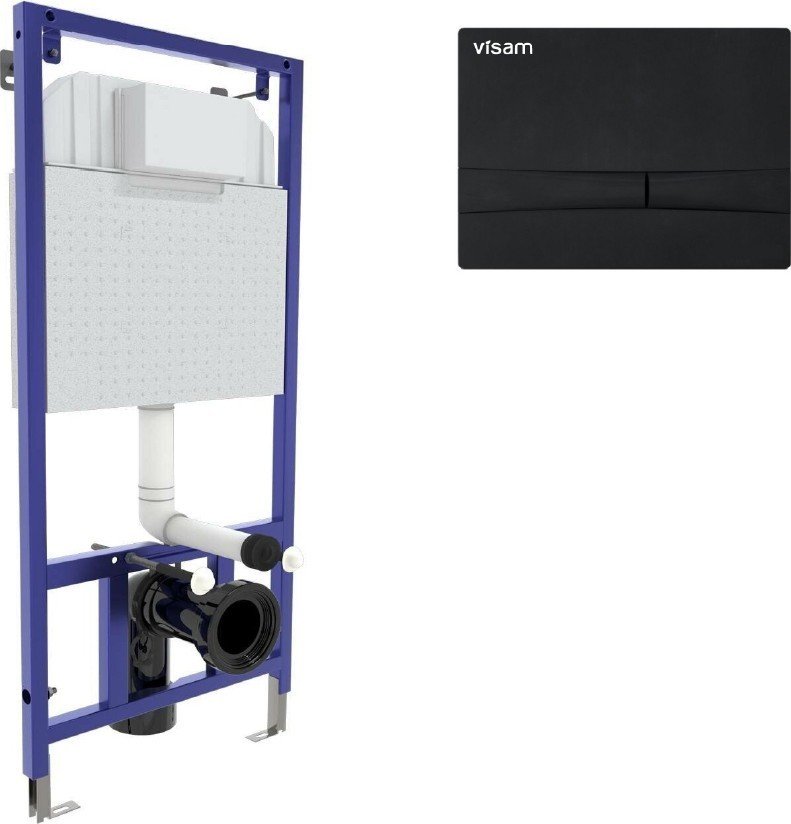 

Инсталляция для унитаза Visam Slim 525 с кнопкой F5 EX-040255 (черный Soft Touch)