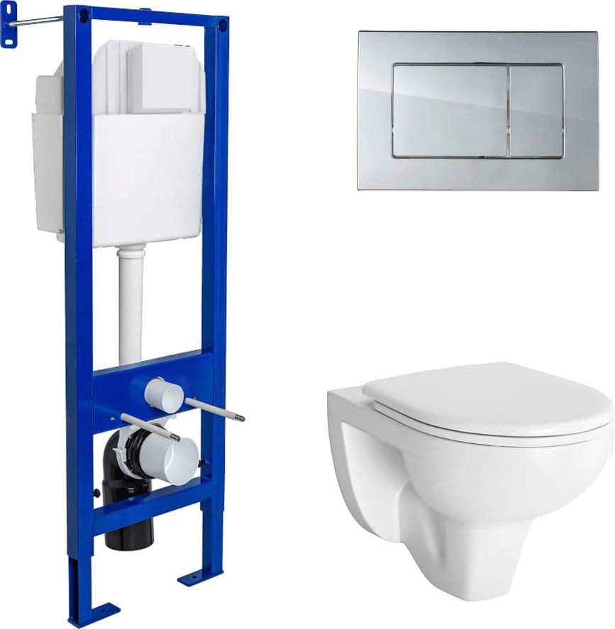 

Унитаз подвесной Berges Wasserhaus Gamma + Атом 410 042429