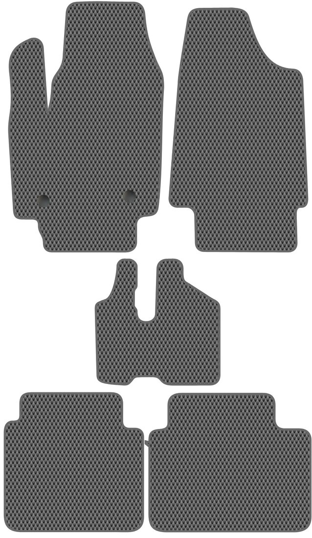 

Комплект ковриков для авто Alicosta Лада 4*4 Легенд I (suv / 212140) 2021 - Н.В. (серый, ромб)