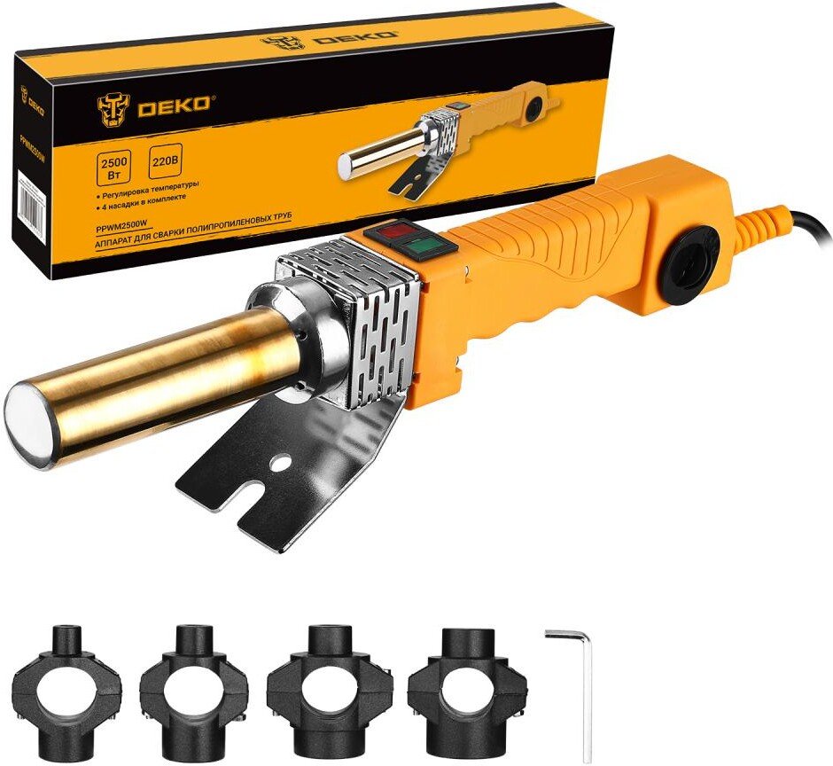 

Аппарат для сварки труб Deko PPWM2500W 063-4248