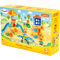 Конструктор Полесье Макси Три кота. Игровая площадка 70245