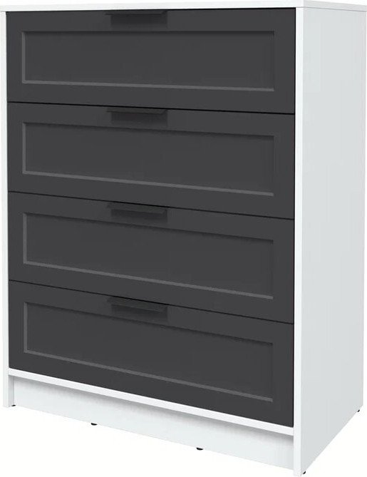 

Комод Интерлиния Концепт Тренд КТ-К80 (белый платинум/пепел)