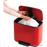 Мусорное ведро Brabantia Bo Pedal Bin 36 л (красный)