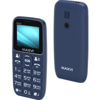 Телефон Maxvi B110ds (синий)