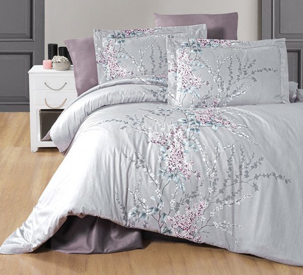 

Постельное белье DO&CO Delux Wisteria 11743 (2-спальный, лиловый)