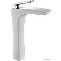 Смеситель Timo Helmi 4011/00-16F (хром/белый)