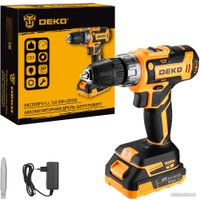 Дрель-шуруповерт Deko DKCD20FU-Li 063-4149 (с 1-им АКБ)