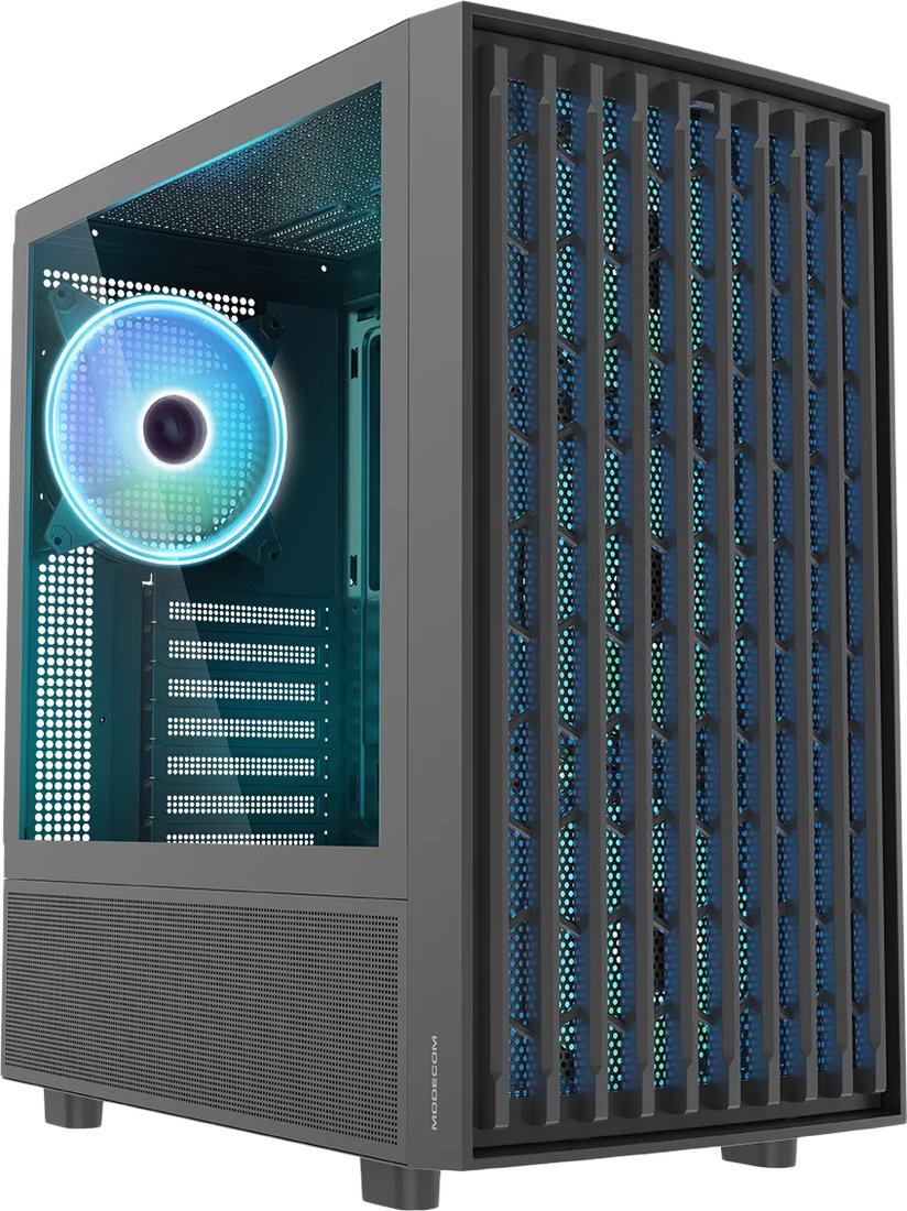 Корпус MODECOM Breeze ARGB Flow Midi (черный)