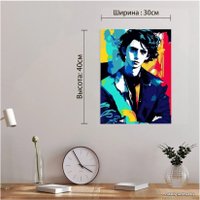 Картина по номерам Red Panda Тимоти Шаламе Поп Арт p54958