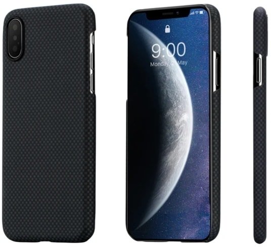 

Чехол для телефона Pitaka MagEZ для iPhone Xs Max (plain, черный/серый)