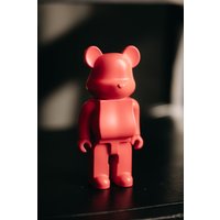 Статуэтка К.РАМА Мишка Лего (малиновый)