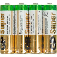 Батарейка GP Super Alkaline AA 4 шт