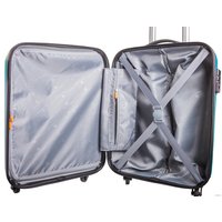 Чемодан-спиннер David Jones BA-1017-3T 55 см (бирюзовый)