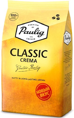 Кофе Paulig Classic Crema зерновой 1 кг